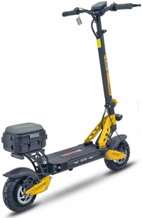 HKM-3899347 Electric Scooter 1200W Motor 48V 13Ah Battery 25 Mile Range 11-Inch Off-Road Tires Disc Brakes Foldable Full Suspension