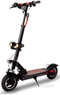 HKM-4030419 Electric Scooter 1200W Motor 60V 15.6Ah Battery 31 Mile Range 11-Inch Tires Disc Brakes Foldable Dual Suspension