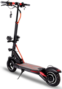 HKM-4030419 Electric Scooter 1200W Motor 60V 15.6Ah Battery 31 Mile Range 11-Inch Tires Disc Brakes Foldable Dual Suspension