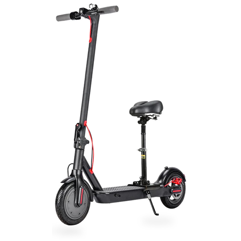 HKM-4128723 Electric Scooter 250W Motor 36V 4Ah Battery 19 MPH Foldable Disc Brakes Shock Absorption Remote Control UL2272