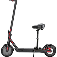 HKM-4128723 Adult: 19 MPH Top Speed, Foldable and Shock Absorption Electric Scooter for Daily Commuting and Campus Use