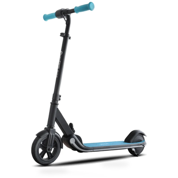 HKM-4134483 Portable Kids Electric Scooter 150W Motor 7-Inch PU Wheels Folding Adjustable Height Rear Foot Brake Lightweight