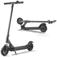 HKM-4757075 Electric Scooter 500W Motor 48V 20Ah 10-Inch Pneumatic Tires Quick Fold for Easy Carry Bright Taillight for Safety