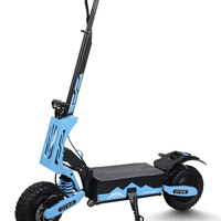 HKM-4844883 Adult Electric Scooter with 5600W Motor, 24.9-37.3 mi Range, 50 MPH Top Speed, 60V System, Foldable