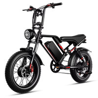 HKM-4871379 Adult Electric Bicycle Featuring 2000W Motor, 20 MPH Top Speed, 48V System and 48V 18.0Ah Battery for Daily Commuting