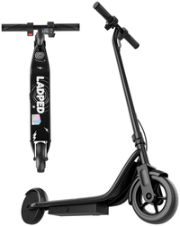 HKM-5183059 Electric Scooter 250W Motor Kids 3-9 MPH 3-Speed Foldable With Seat Non-Slip Pedal 6.5-Inch Tires Lightweight