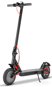 HKM-5242835 Electric Scooter 250W Motor 48V 10.4Ah Battery 25 Mile Range 10-Inch Tires With Seat Full Suspension Foldable