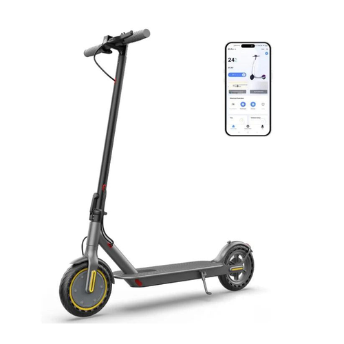 HKM-M1X Electric Scooter fitted with 350W Motor 36V 7.8Ah Battery 15.5 Mile Range Integrated Horn and Bell Adjustable Seat Height