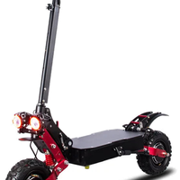 HKM-6319443 SQ08 SQ08 Adult Electric Scooter with 24.9-37.3 mi Range, 40 MPH Top Speed, 48V/60V System, Foldable, Dual Motor