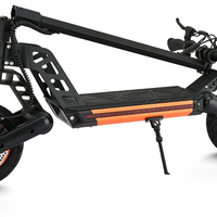HKM-6324179 Adult Electric Scooter Powered by 16 MPH Top Speed, Foldable and Shock Absorption for Daily Commuting and Campus Use