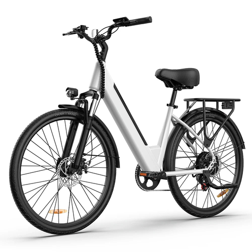 HKM-7328851 Adult Electric Bicycle Featuring 350W Motor, 20 MPH Top Speed, 36V System and 36V 13.0Ah Battery for Daily Commuting