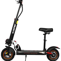 HKM-7384275 Adult Electric Scooter Featuring 800W Motor, 48V System, 48V 16Ah Battery and With Seat for Daily Commuting
