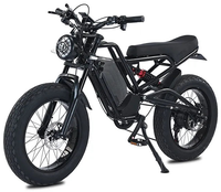 HKM-7754963 Electric Bike 1500W Motor 48V 18Ah Battery 37 Mile Range 20-Inch Fat Tires Full Suspension Shimano 7-Speed