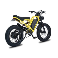 HKM-7918803 Adult Electric Bicycle Featuring 1500W Motor, 20 MPH Top Speed, 48V System and 48V 18.0Ah Battery for Daily Commuting