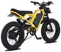 HKM-7928403 Electric Bike 1500W Motor 48V 18Ah Battery 37 Mile Range 20-Inch Fat Tires Full Suspension Shimano 7-Speed