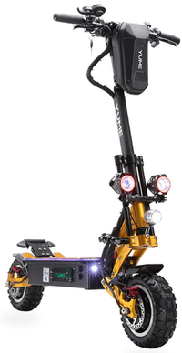 HKM-8164947 Electric Scooter 60V Dual Motor 27Ah Battery 59 Mile Range 11-Inch Off-Road Tires Hydraulic Brakes Foldable