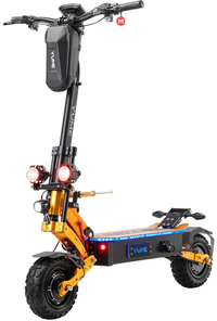 HKM-8164947 Electric Scooter 60V Dual Motor 27Ah Battery 59 Mile Range 11-Inch Off-Road Tires Hydraulic Brakes Foldable