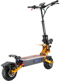 HKM-8164947 Electric Scooter 60V Dual Motor 27Ah Battery 59 Mile Range 11-Inch Off-Road Tires Hydraulic Brakes Foldable