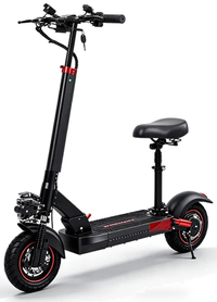 HKM-8170707 Electric Scooter 1200W Motor 60V 15.6Ah Battery 31 Mile Range 11-Inch Tires Disc Brakes Foldable Dual Suspension