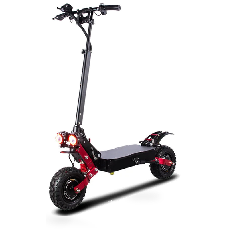HKM-8296019 Adult Electric Scooter Featuring 2400W Motor, 48V System, Foldable and Dual Motor for Daily Commuting and Campus Use