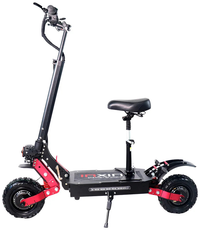 HKM-8296019 Electric Scooter 2400W Dual Motor 48V Battery 37 Mile Range 40 MPH 11-Inch Tires Hydraulic Brakes Foldable