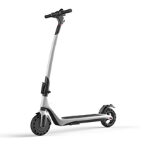 HKM-A3 Eco Adult Electric Scooter 350W Motor 36V 8Ah Battery 21.7 Mile Range Honeycomb Tires LED Light Folding Frame