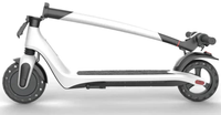 HKM-A3 Eco Adult Electric Scooter 350W Motor 36V 8Ah Battery 21.7 Mile Range Honeycomb Tires LED Light Folding Frame