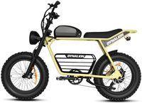 HKM-8448851 Electric Bike 1000W Motor 48V 16Ah Battery 34 Mile Range 20-Inch Fat Tires Hydraulic Brakes 7-Speed Foldable