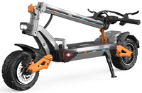HKM-8656467 Electric Scooter 60V 1200W Motor 15.6Ah Battery 31 Mile Range NFC Smart Unlock Dual Suspension Disc Brakes Foldable