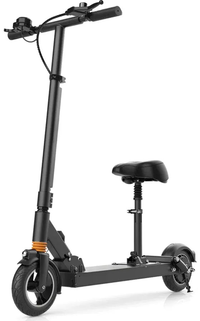 HKM-F7S Electric Scooter 500W Motor 48V 24Ah Battery 47.8 Mile Range Hydraulic Suspension Disc Brakes LED Light Folding