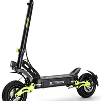 HKM-8952403 11-inch Adult Electric Scooter with 24.9-31.1 mi Range, 37 MPH Top Speed, 60V 15.6ah Lithium Battery, Foldable