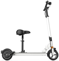 HKM-F7S Electric Scooter 500W Motor 48V 24Ah Battery 47.8 Mile Range Hydraulic Suspension Disc Brakes LED Light Folding