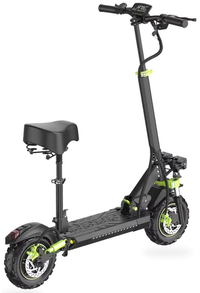 HKM-9219283 Electric Scooter 1200W Motor 48V 15.6Ah Battery 37 Mile Range 11-Inch Off-Road Tires Hydraulic Brakes ABS Foldable NFC
