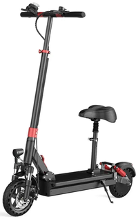 HKM-G7S Electric Scooter 500W Motor 48V 24Ah Battery 47.8 Mile Range Hydraulic Suspension Regenerative Brakes Folding