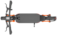 HKM-S10M All-Terrain Electric Scooter 2000W Dual Motor 60V 18Ah Battery 55.9 Mile Range Hydraulic Disc Brakes Folding