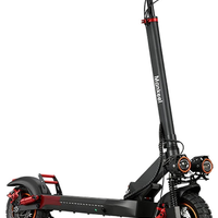 HKM-9339859 150kg Adult Electric Scooter with 24.9-37.3 mi Range, 16 MPH Top Speed, Foldable, Shock Absorption