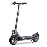 HKM-Y7M Electric Scooter 500W Motor 48V 24Ah Battery 47.8 Mile Range Hydraulic Suspension LED Light Folding Frame Adult