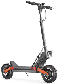 HKM-S8M 55.9 Miles 48V 26Ah 1248Wh 1600W Dual-Motor Drive Long-Range Off-Road Electric Scooter - Black
