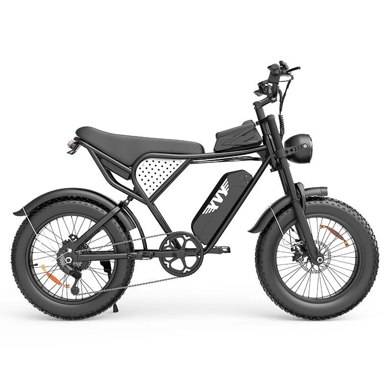 HKM-9497427 Adult: 750W Motor, 20 MPH Top Speed, 48V System and 48V 15.0Ah Battery Electric Bicycle for Daily Commuting