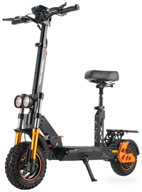 HKM-9672275 Electric Scooter built around 800W Motor 48V 18Ah Battery Wide Pneumatic Tires for Grip Foldable Frame for Storage