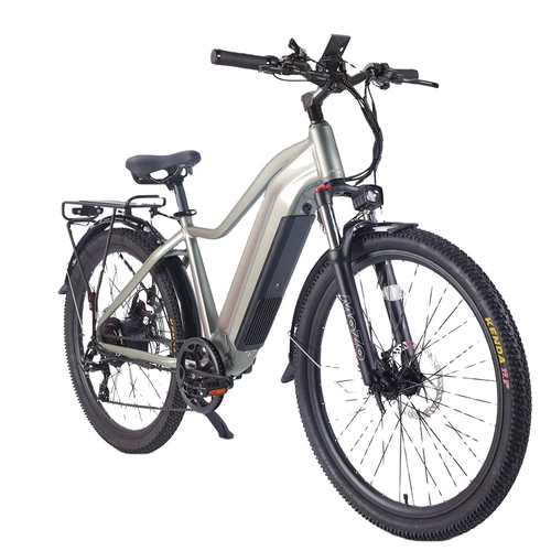 HKM-9786451 Electric Bike 750W Motor 48V 15.6Ah Battery 35 Mile Range 27.5-Inch Tires Hydraulic Brakes 7-Speed Suspension Fork