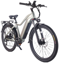 HKM-9786451 Electric Bike 750W Motor 48V 15.6Ah Battery 35 Mile Range 27.5-Inch Tires Hydraulic Brakes 7-Speed Suspension Fork