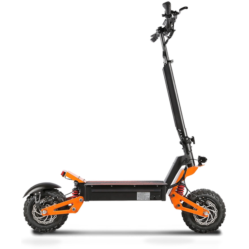HKM-9874643 Commuter E-Scooter 6000W Motor 60V 40Ah Battery Bright Taillight for Safety Ergonomic Comfort Grips Aluminum Alloy Frame