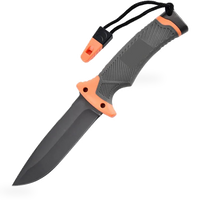 VTX-0141779 High Hardness Portable Small Straight Tactical Camping Knife DIY Grade Sharp Blade for Outdoor Carry Use Trips