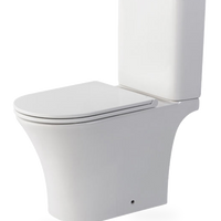 HKM-3296467 Smart Toilet With One Piece Round Siphon Flush Dual Flush Soft Closing White Ceramic Floor Mounted Bidet Seat