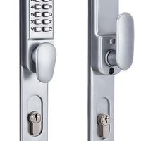 HKM-6093651 Mechanical Password Door Lock Keyless Push Button Code Entry Narrow Access Control Lock with Digital Keypad for Home