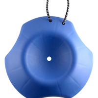 HKM-0299091 RV Wheel Dock Leveling Block Anti-Sink Support for Trailer Camper Caravan 12 in Center Well with Rope Handle
